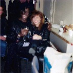 Chrissy Shefts with Seal in Edinborough